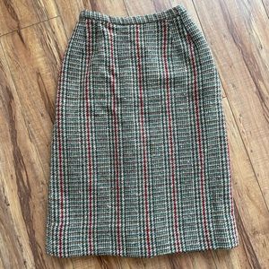 1960s Catalina Inc Wool Skirt